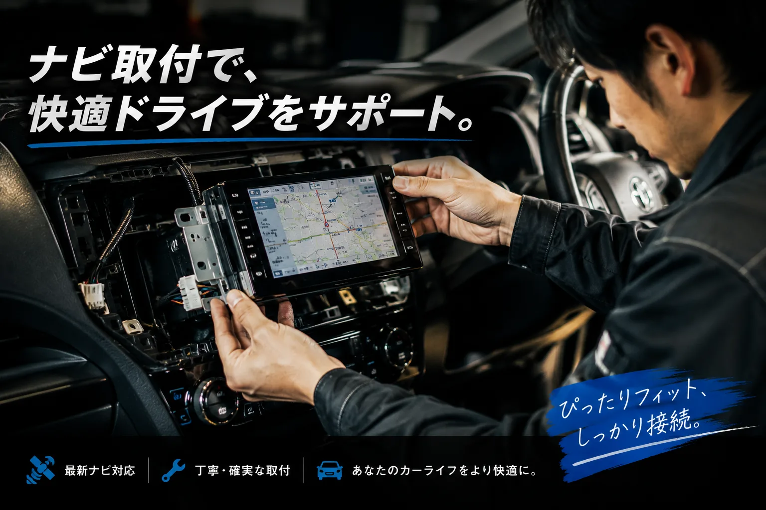 パーツ取り付け